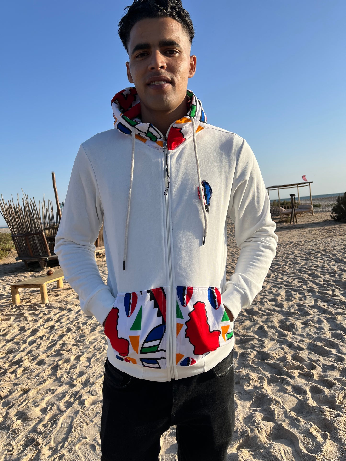 Sweat à capuche&wax