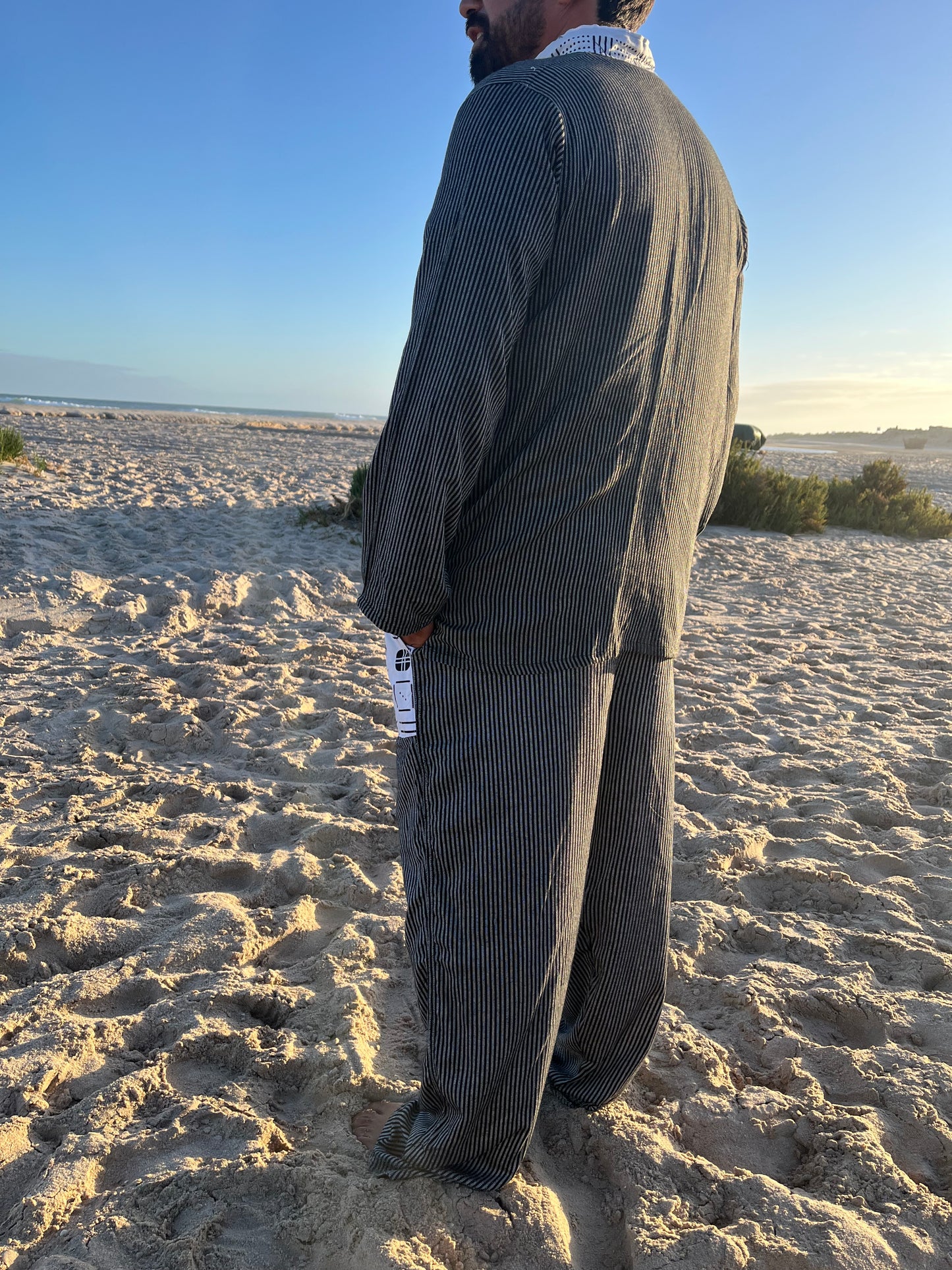 Ensemble pants en Lin