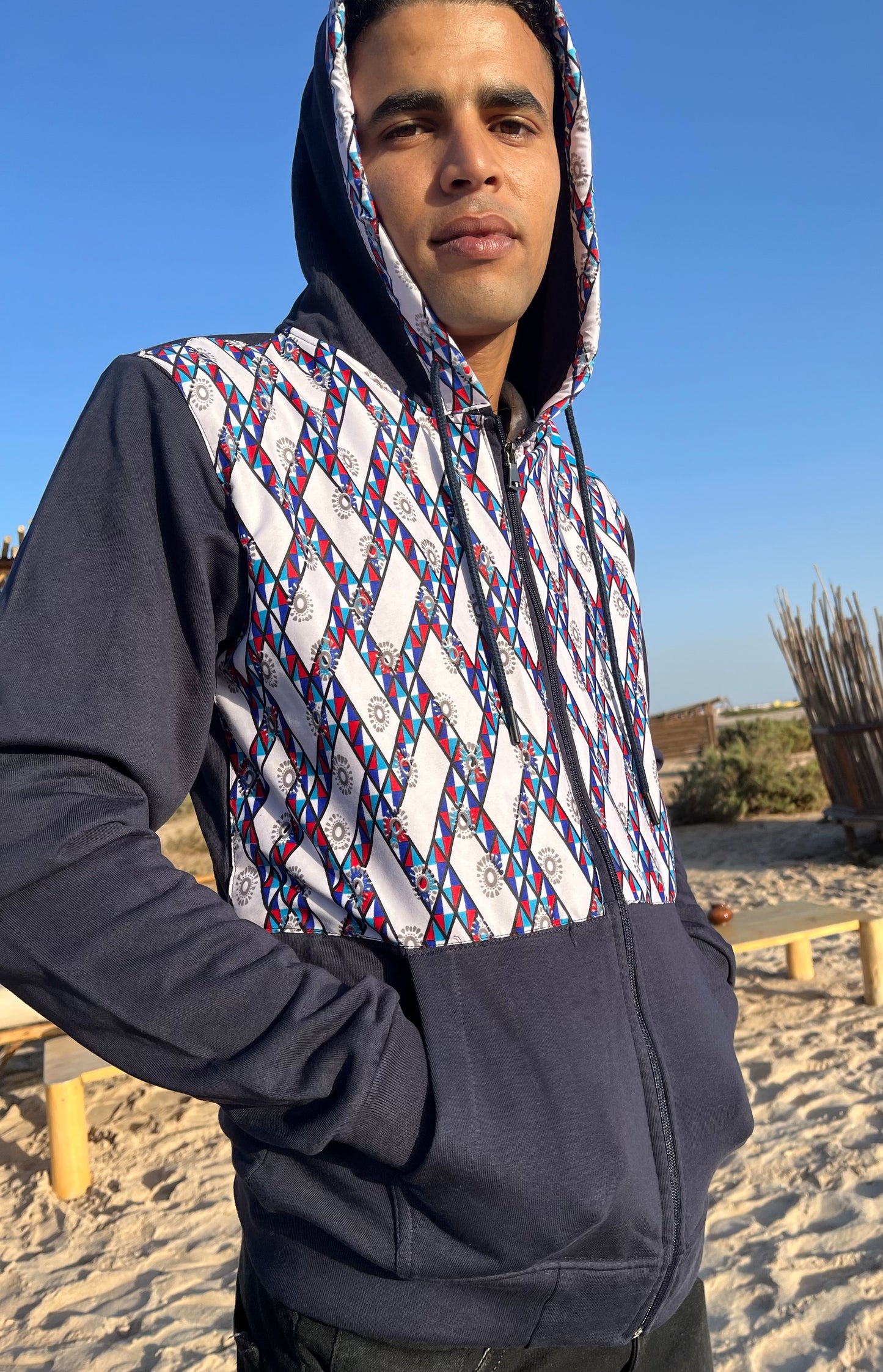 Sweat à capuche&wax