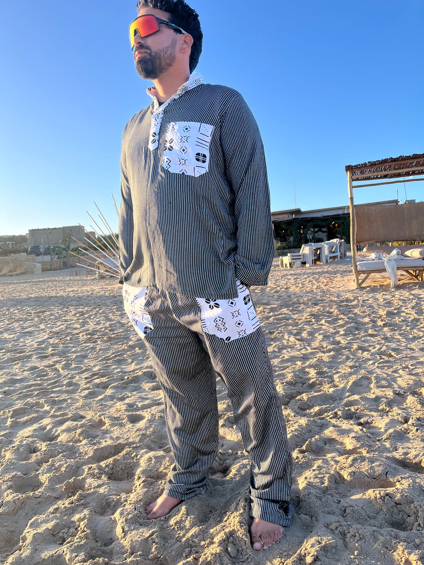 Ensemble pants en Lin