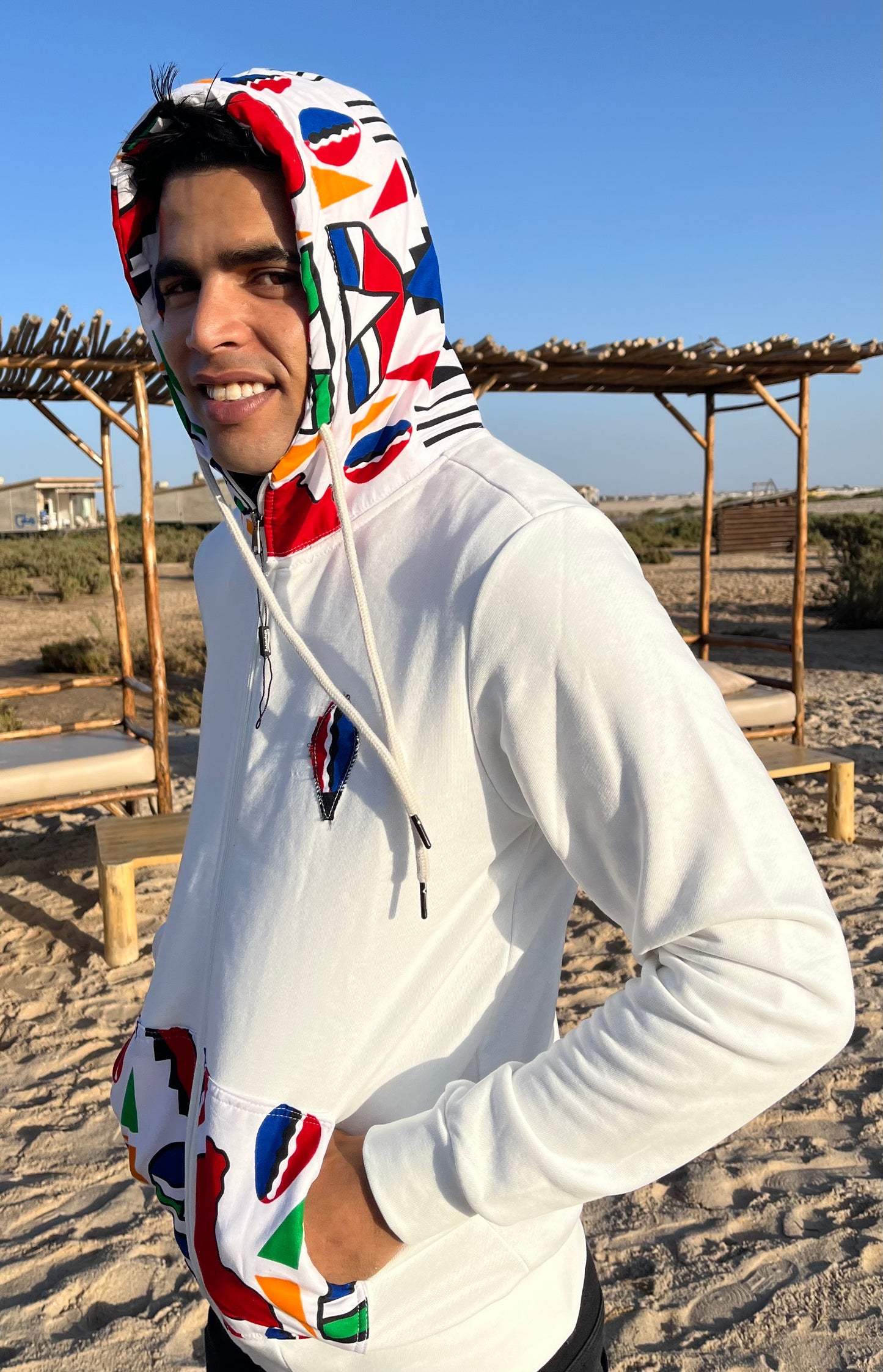 Sweat à capuche&wax