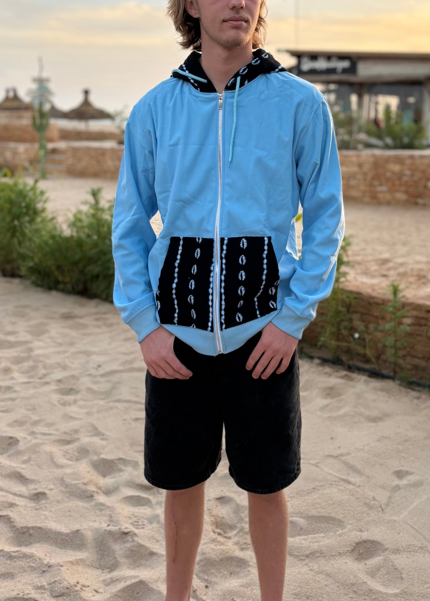 Sweat à capuche&wax