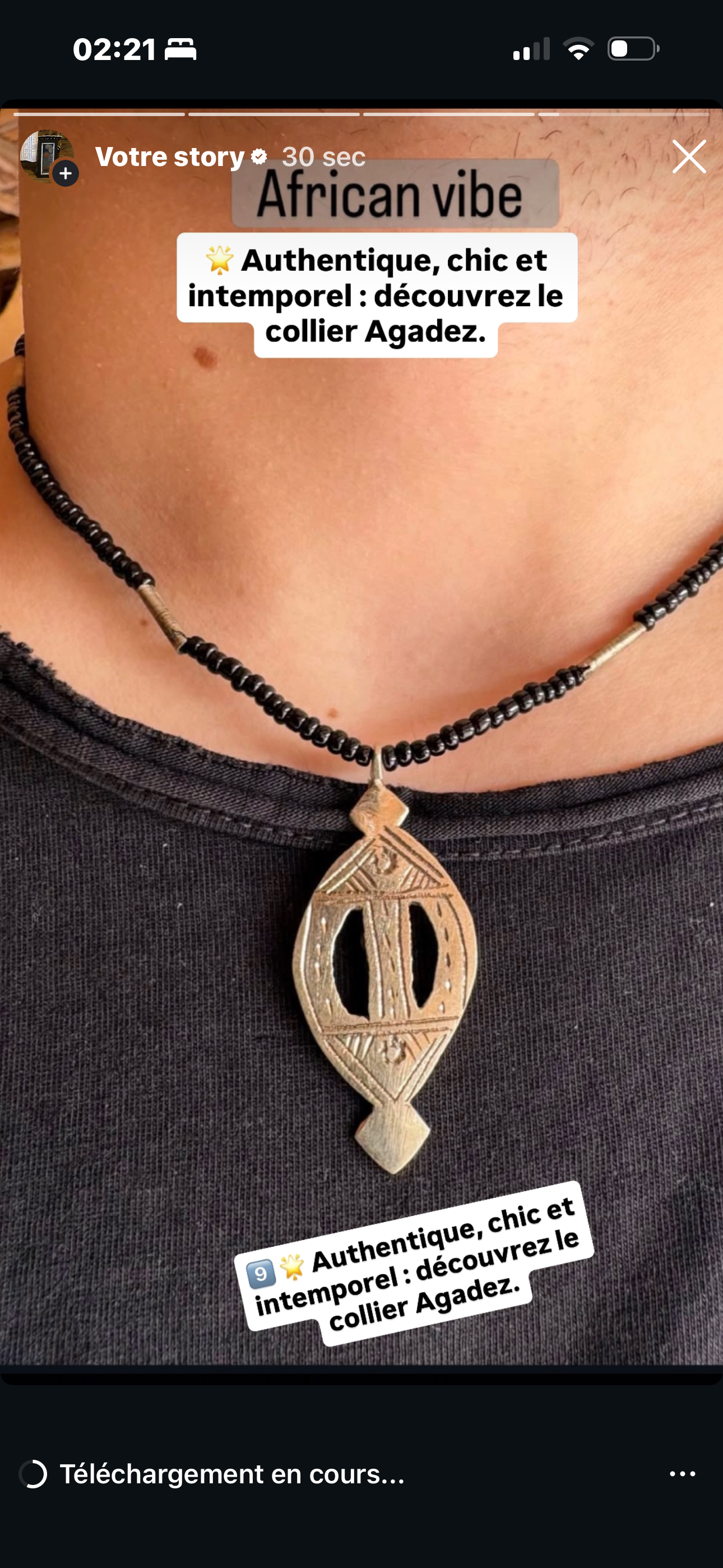 Collier D’agadez