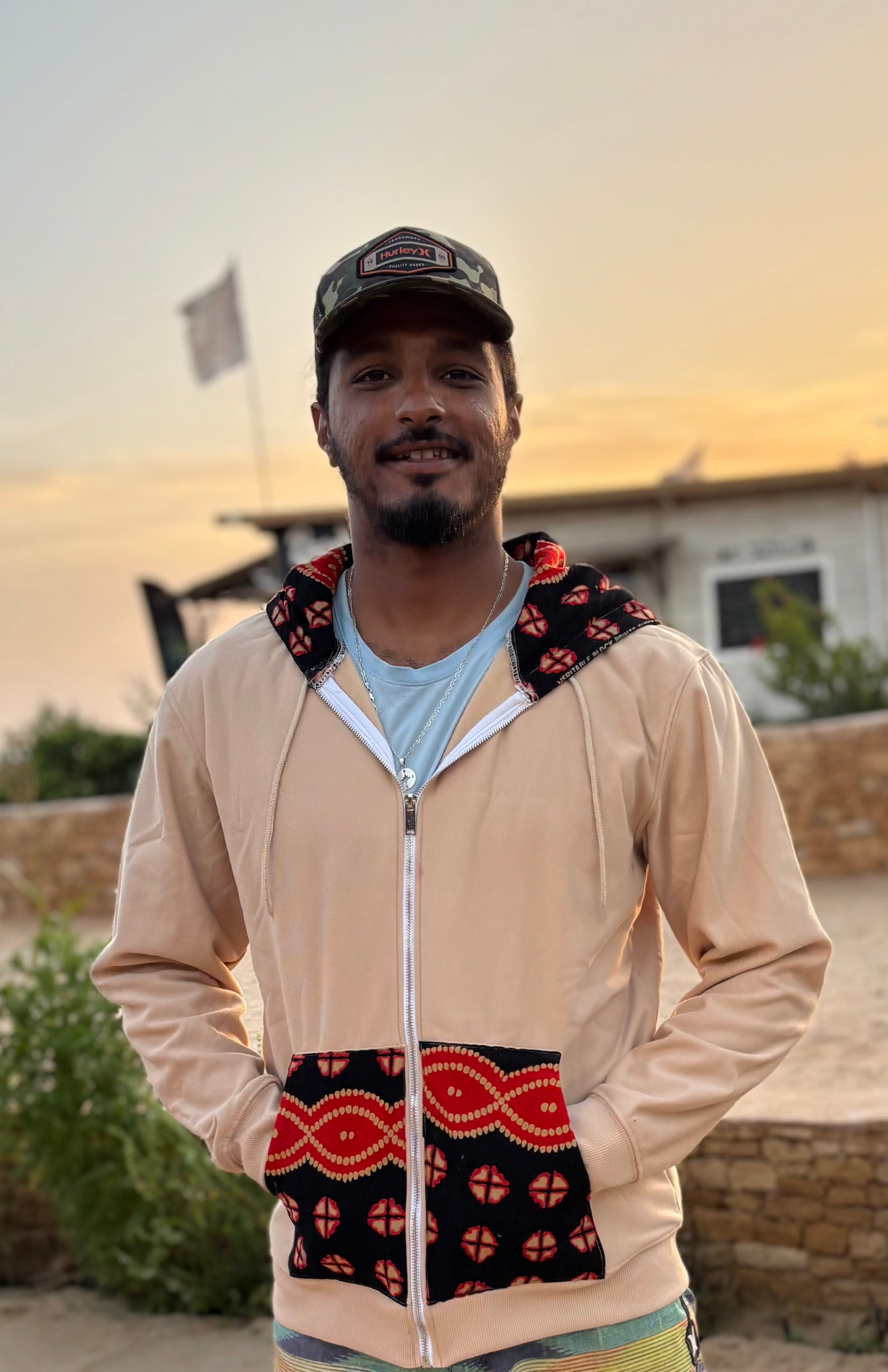 Sweat à capuche&wax