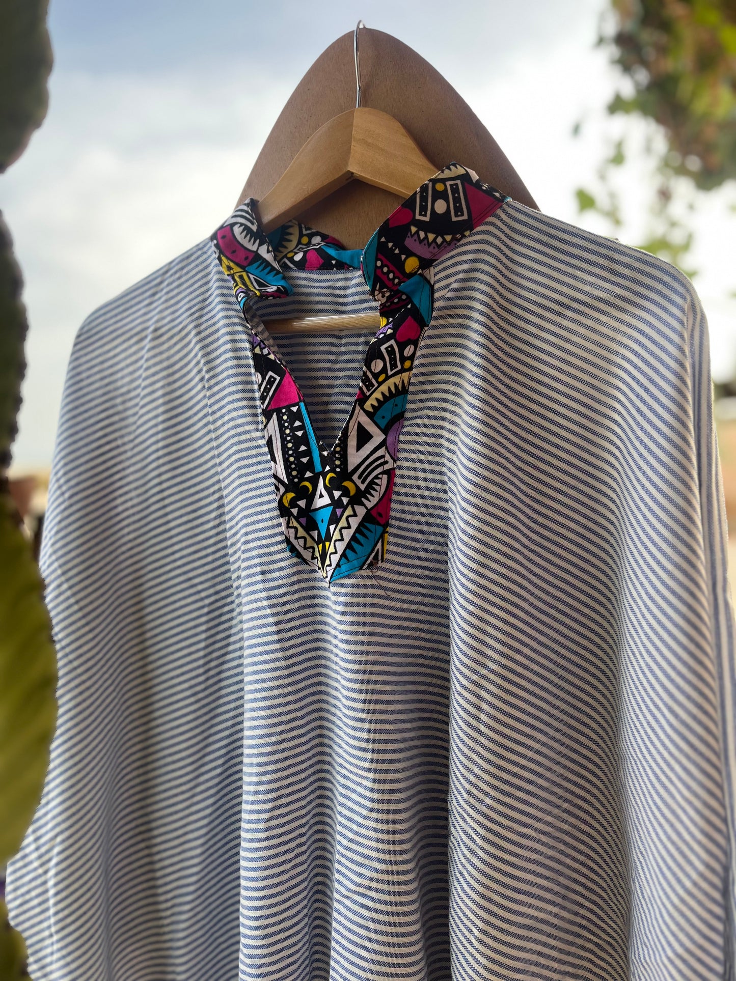 Chemise corolles lin&wax