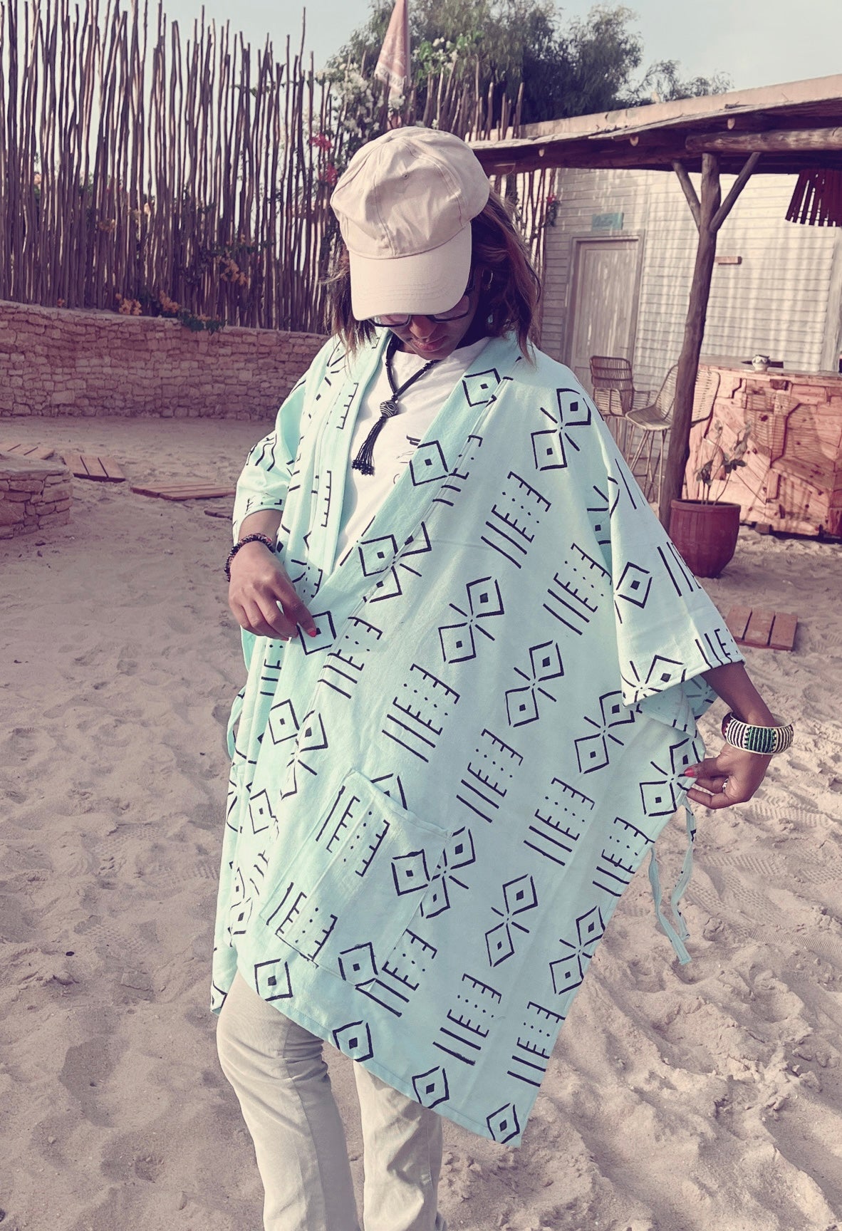 Ponchos/cape / Bogolan authentique