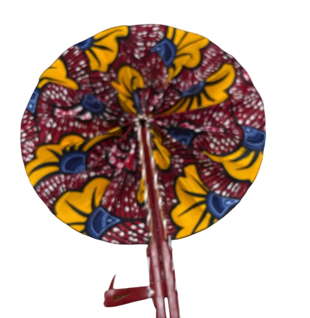 Wax print fans