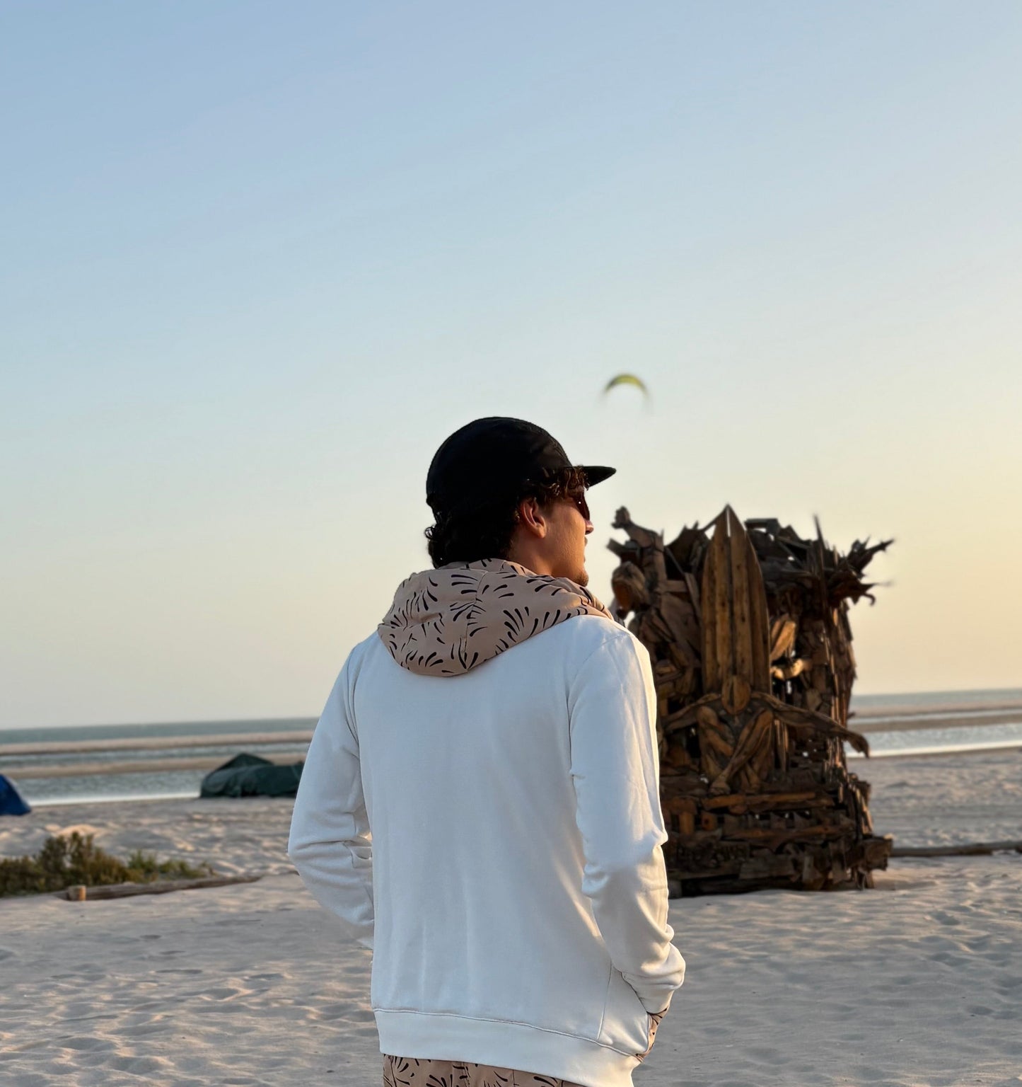 Sweat à capuche&wax