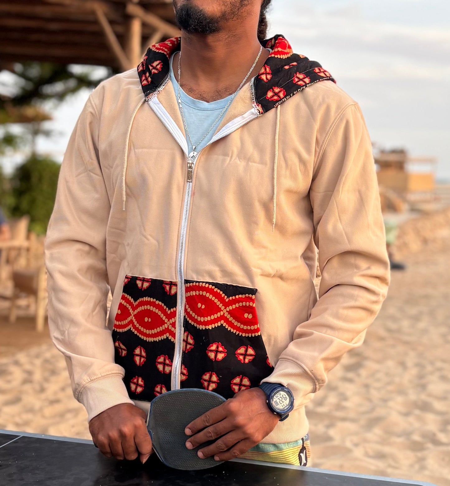 Sweat à capuche&wax