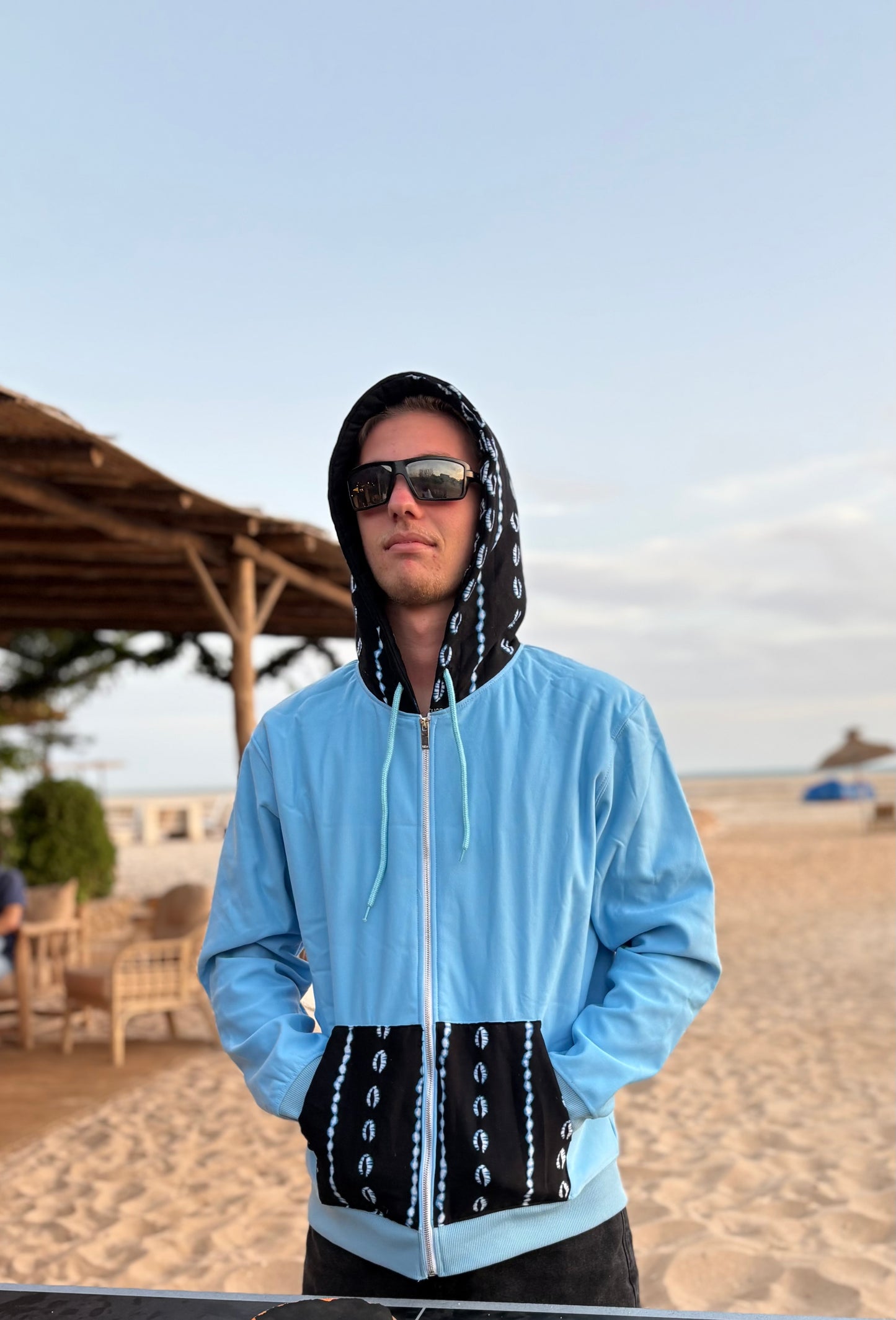 Sweat à capuche&wax