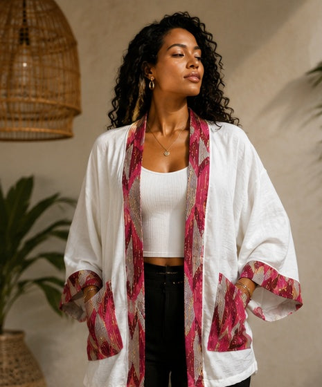 Kimono Sakura — Coton & Wax