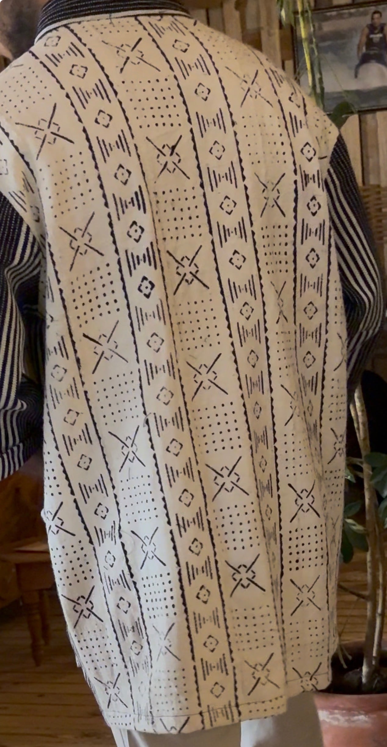 Sahel fusion veste kimono