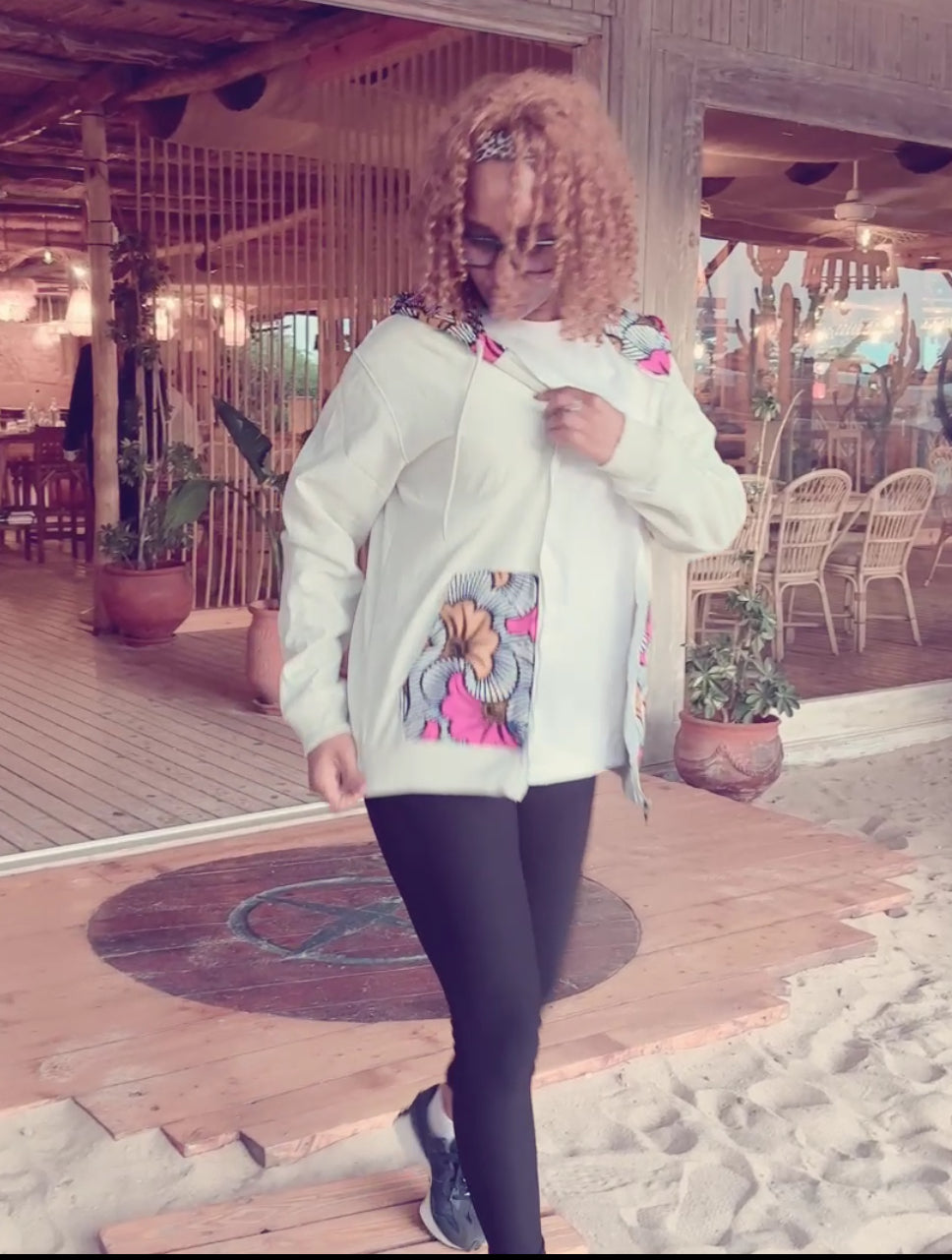 Sweat à capuche&wax