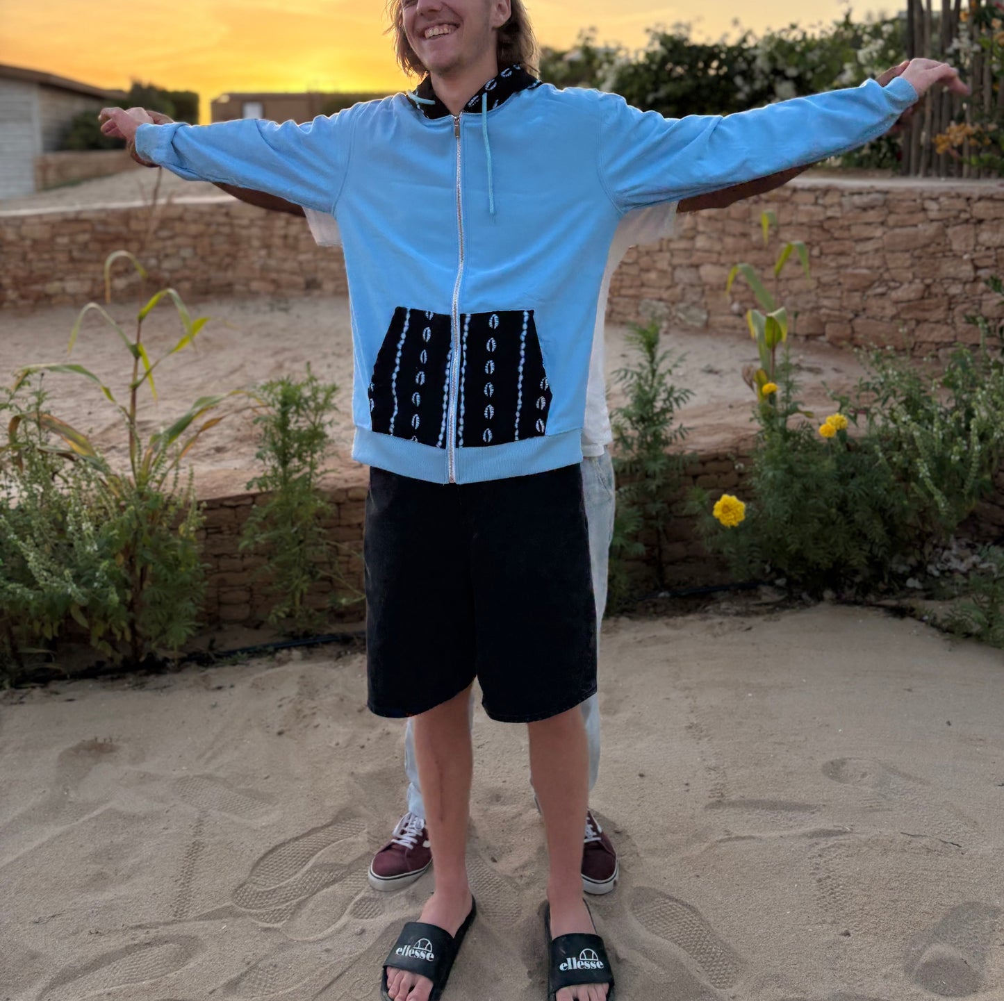 Sweat à capuche&wax