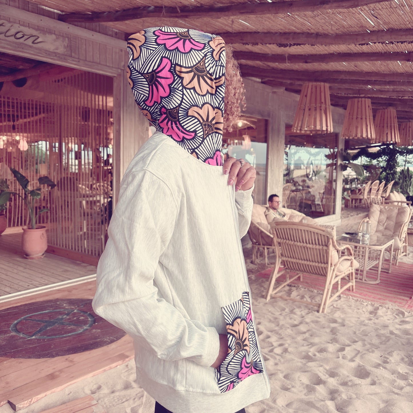 Sweat à capuche&wax