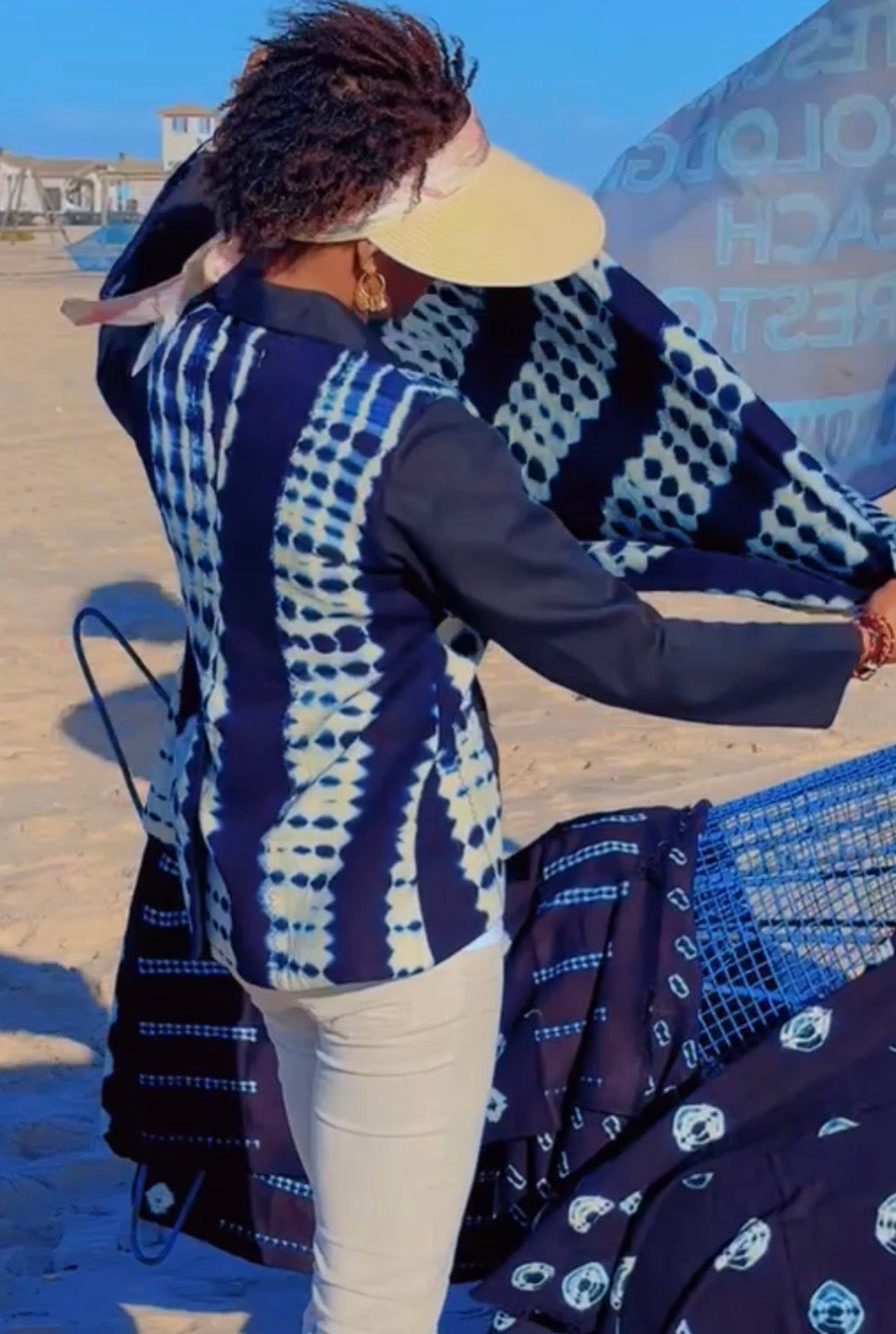 Blazers Pagne Dogon authentique