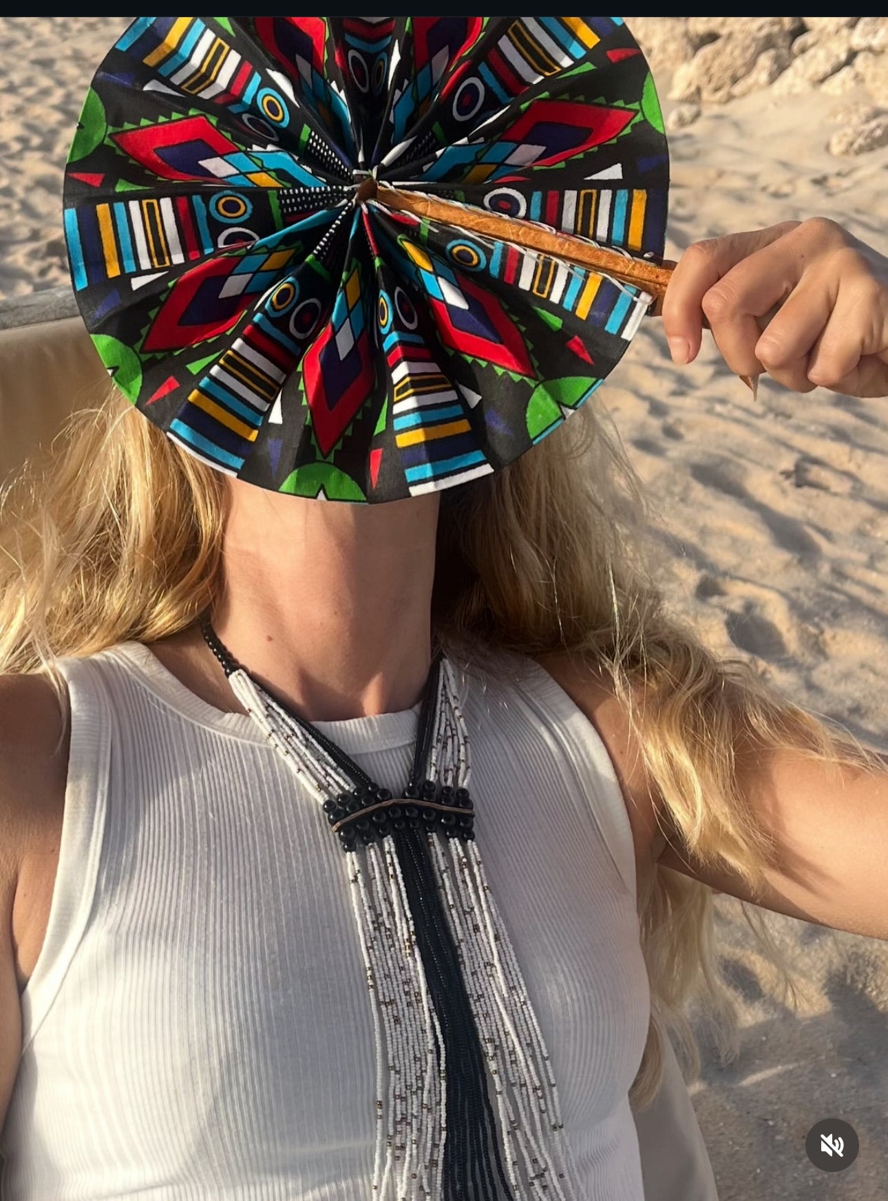 Éventails wax designs